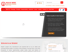 Tablet Screenshot of hulaswireindustries.com